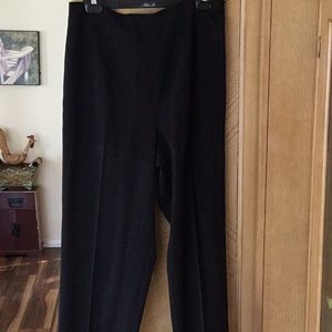 Sigrid Olsen black stretch pants